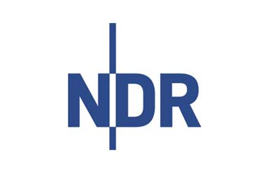 Logo Norddeutscher Rundfunk | Hörfunkstudios Hamburg-Rotherbaum, Fernsehstudios Hamburg-Lokstedt und Landesfunkhaus Hannover | umgesetzte Leistungen Brandmeldeanlage und Sprachalarmierung