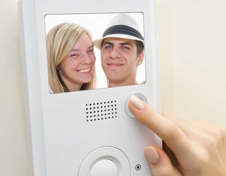 Hand bedient Intercom-System mit Bildschirm – Kommunikationslösung